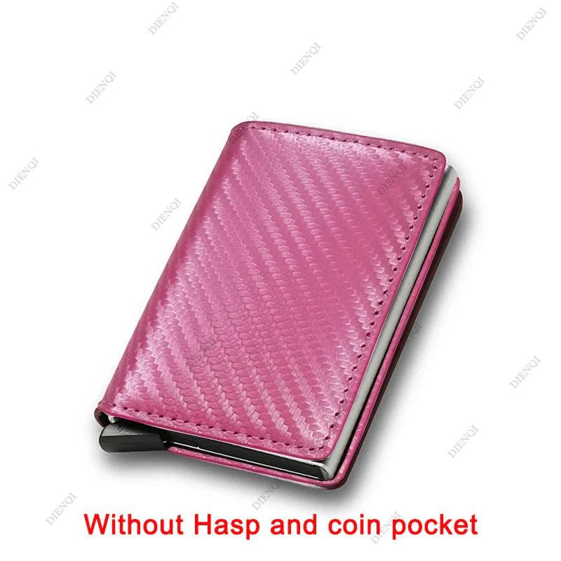 Anti Thief Rfid Credit Card Holder Smart Minimalist Wallet Pocket Men Women Slim Cardholder Bank Cash Creditcard Case Bag Purse - petguardiansupplies