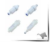 300CC 450CC 800CC 1500CC RO Water System Waste Water Flow Regulater Restrictor 1/4" OD Hose Reverse Osmosis Quick Pipe Fittiing - petguardiansupplies