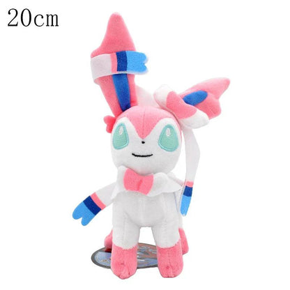 Pokemon Eevee Evolution Peluche Plush Toy Flareon Vaporeon Espeon Umbreon Leafeon Sylveon Pikachu Stuffed Doll Kid Xmas Gift - petguardiansupplies