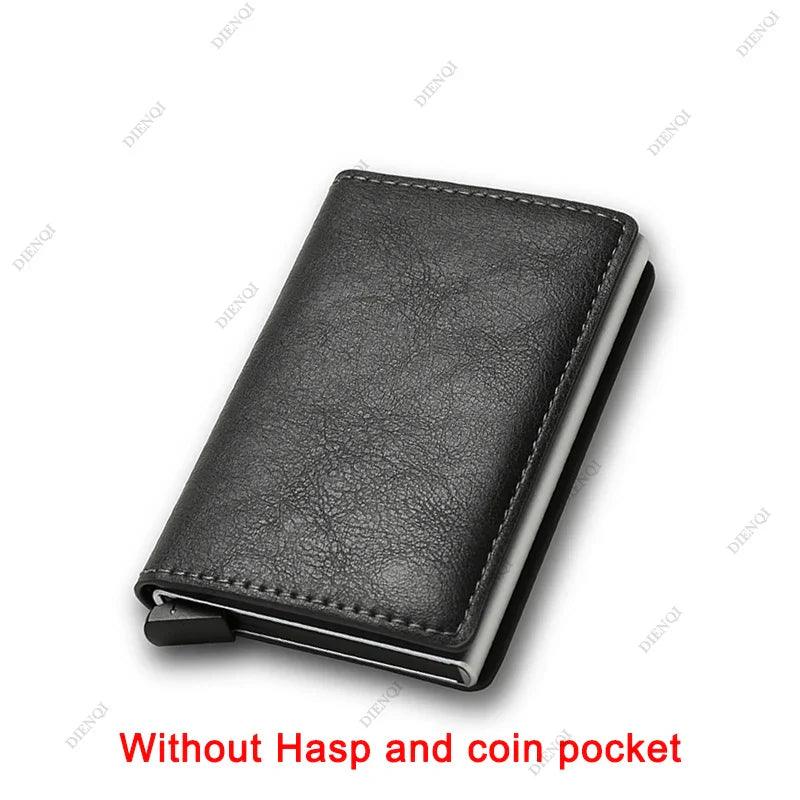 Anti Thief Rfid Credit Card Holder Smart Minimalist Wallet Pocket Men Women Slim Cardholder Bank Cash Creditcard Case Bag Purse - petguardiansupplies