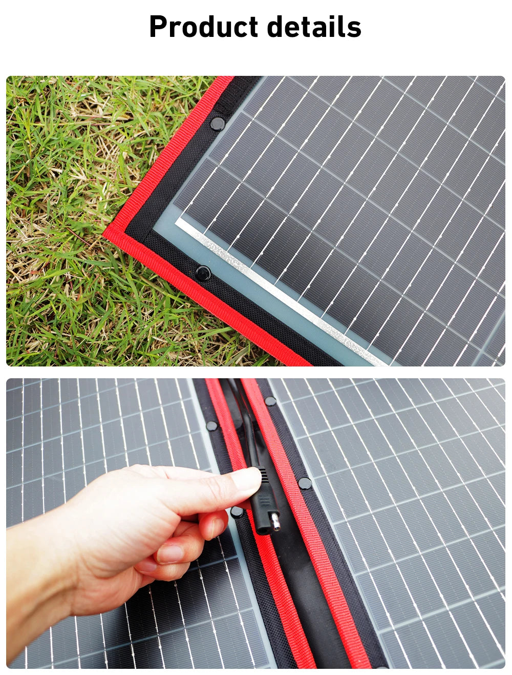 Dokio 18V 97W 150W 195W 295W Portable Foldable Solar Panel With 12V Controller Flexible Solar Panel For House Camping Travel - petguardiansupplies