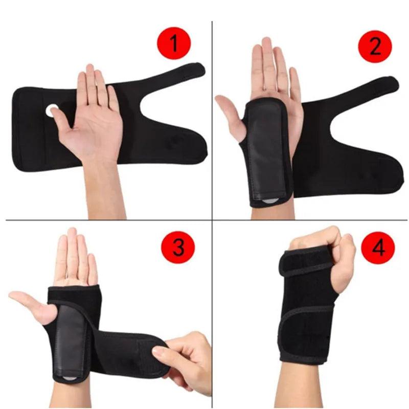 Soared Skiing Armfuls Wrist Support Hand Protection Ski Wrist Support Skiing Palm Protection Roller Snowboarding Skating Guard - petguardiansupplies