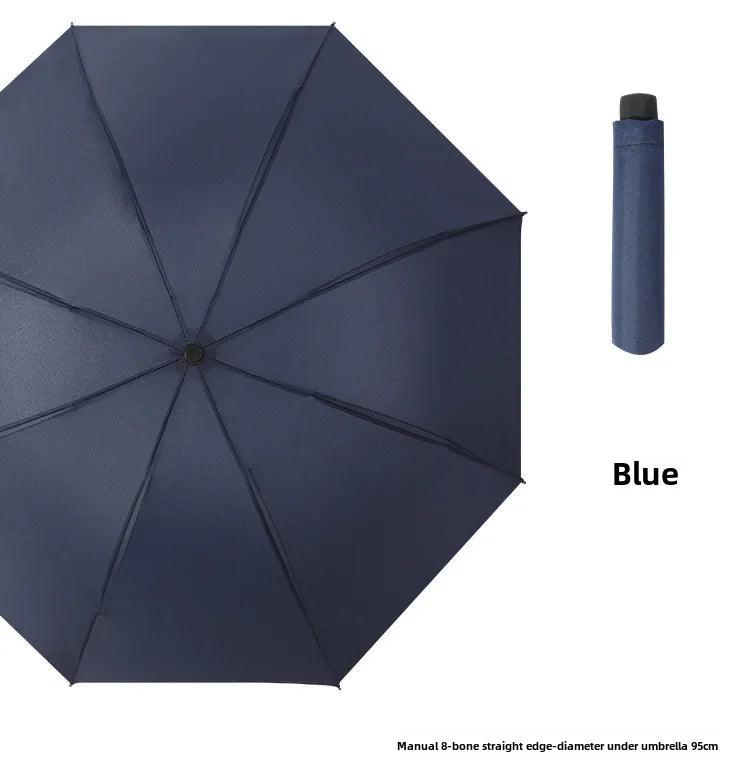 Large Foldable Umbrella Sunshade For Women Durable Umbrella Rain Sun Protection Advertising - petguardiansupplies