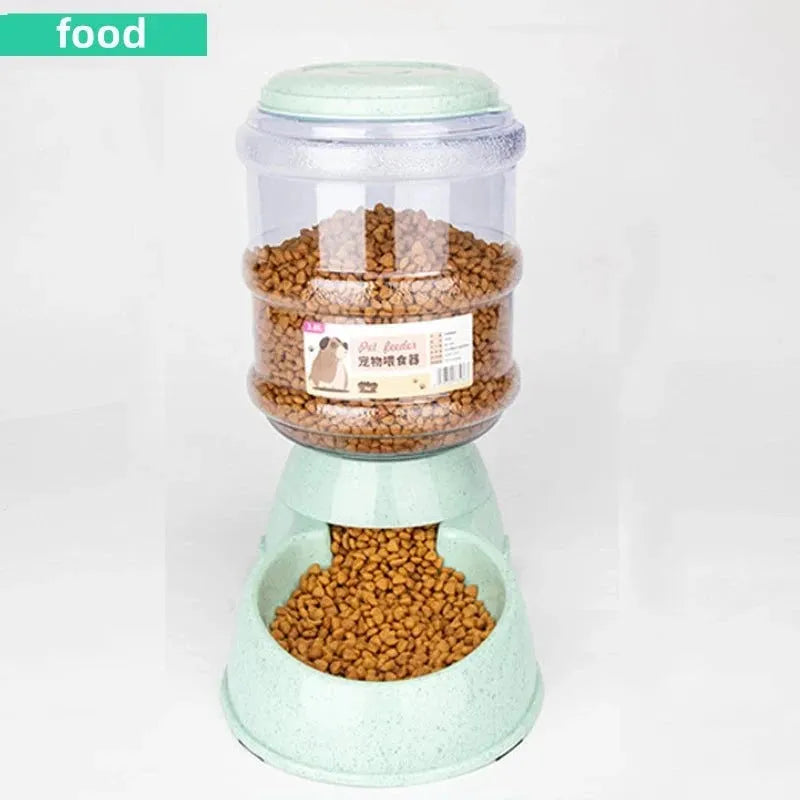 Large Capacity Pet Feeder Bowls Small Dog Food Bowl Automatic Water Dispenser Cat Bowls Pets Feeding Bowls Drink Water Bowl - petguardiansupplies