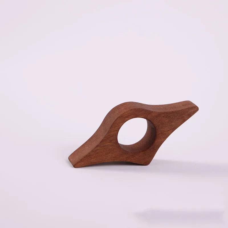 Hot Wooden Thumb Bookmark One Hand Reading Thumb Book Support Book Page Holder for Office Book Lovers Fast DIY Reading Aid Tools - petguardiansupplies