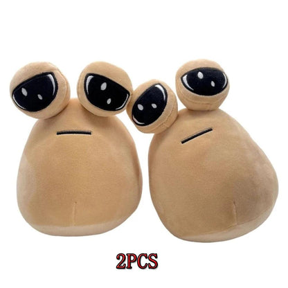 22cm Hot Game My Pet Alien Pou Plush Toy Furdiburb Emotion Alien Plushie Stuffed Animal Pou Doll Birthday Christmas Gift - petguardiansupplies