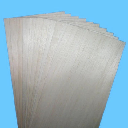 5 pcs 400x100x0.75/1/1.5/2/2.5/3/4/5/6/7/8/9/10mm EXCELLENT QUALITY Model Balsa wood sheets for RC plane boat model DIY - petguardiansupplies