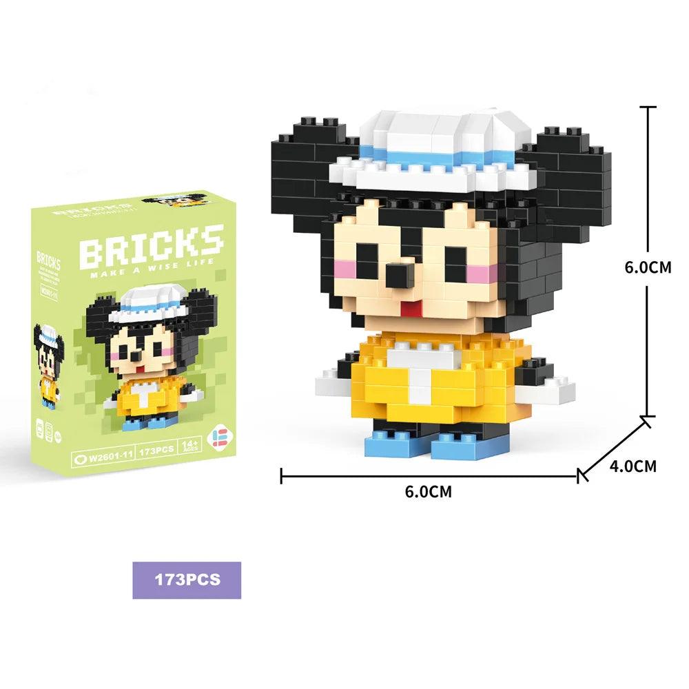 Building Blocks Kuromi Anime Figure Melody Cartoon Kids Toys Blocks for Lego Cute Hello Kitty Particles Assembled Blocks - petguardiansupplies