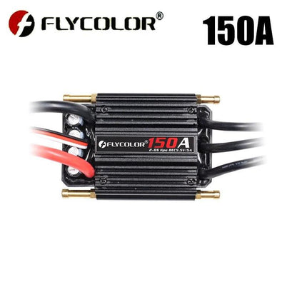 Original Flycolor 50A 70A 90A 120A 150A Brushless ESC Speed Controller Progaming Card 2-6S Lipo BEC 5.5V/5A for RC Boat - petguardiansupplies