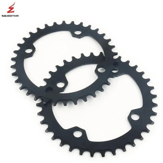 WUZEI MTB 104BCD Round Narrow Wide Chainring Mountain Bike Crown Bicycle 104BCD 34T 36T Crankset Tooth Plate Parts - petguardiansupplies