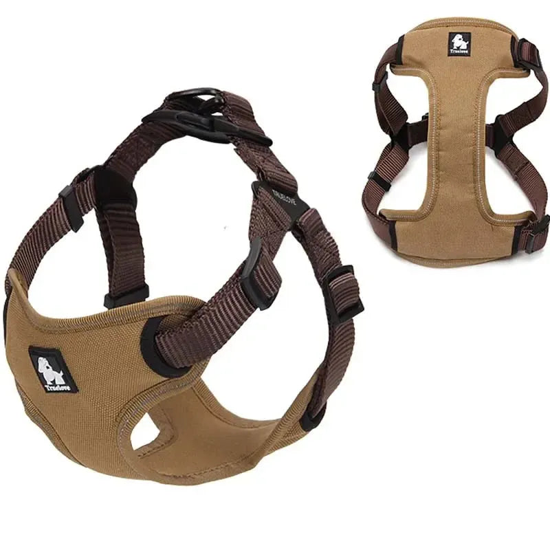 Truelove Padded Reflective Dog harness Vest Pet Step in Harness Adjustable No Pulling Pet Harnesses for Small Medium Dog TLH5951 - petguardiansupplies