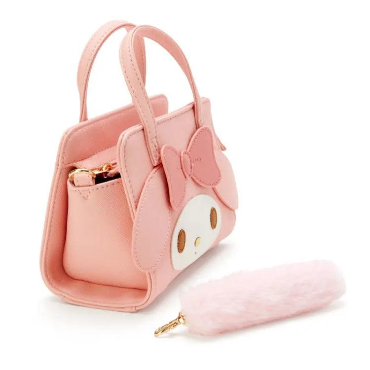 Sanrio PomPomPurin Shoulder Hello Kitty Bag PU Crossbody Bag Fashion Satchel Simple Handbag Tote Birthday Gift Outdoor Pouch - petguardiansupplies