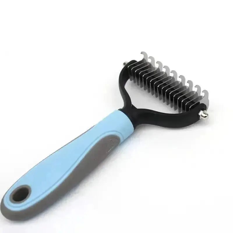 The Best Pet Grooming Brush Dog Brush Double-Sided Hair Removal Comb And Hair Removal Tool Used To Remove Mats And Tangles - petguardiansupplies