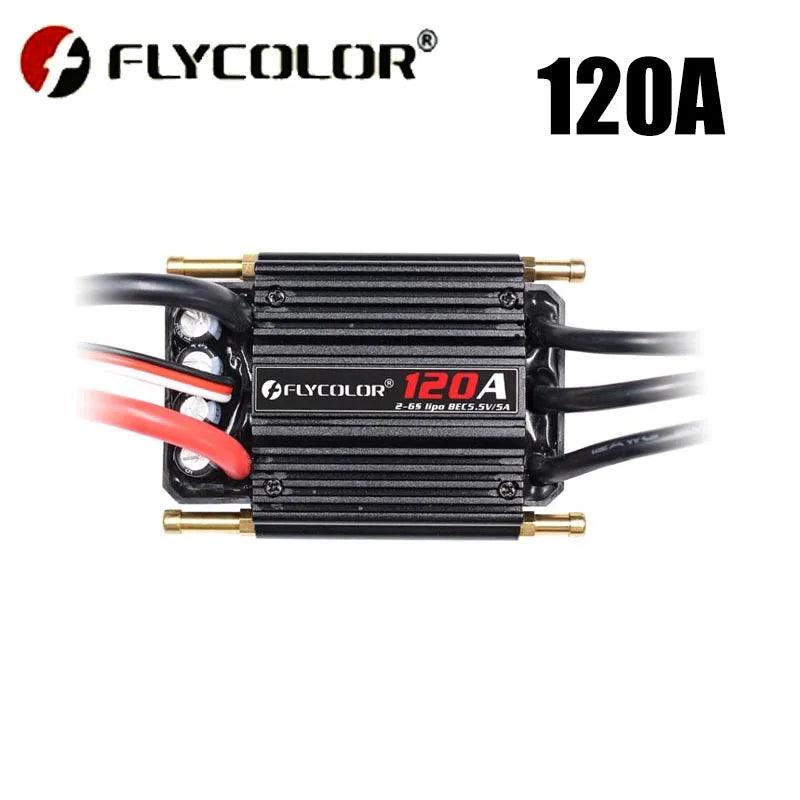 Original Flycolor 50A 70A 90A 120A 150A Brushless ESC Speed Controller Progaming Card 2-6S Lipo BEC 5.5V/5A for RC Boat - petguardiansupplies