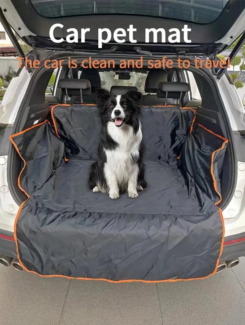 SUV Cargo Liner for Dogs, Waterproof Pet Cargo Cover Dog Seat Cover Mat for SUVs Sedans Vans - petguardiansupplies