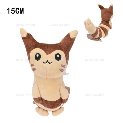 12 Styles Pokemon Plush Shinx Litwick Furret Mew Cubone Snorlax Gyarados Lucario Stuffed Peluche Dolls Christmas Best Gift Toys - petguardiansupplies