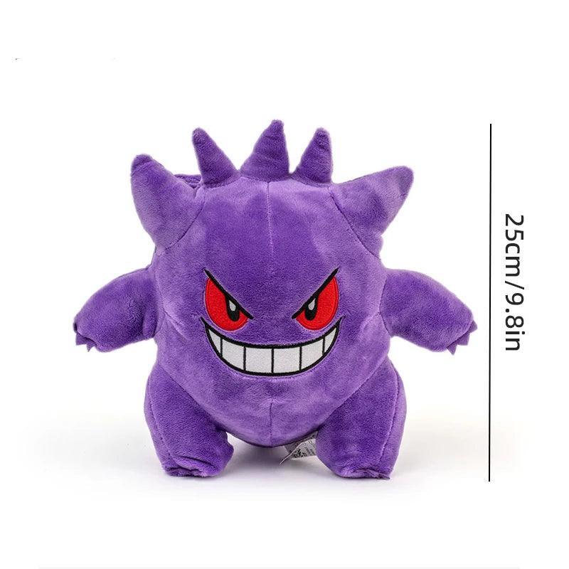 Pokemon Kawaii Gengar Stuffed Toys Cartoon&Cute Plush Dolls Throw Pillow Birthday Gift For Kids Friends Halloween Decoration - petguardiansupplies