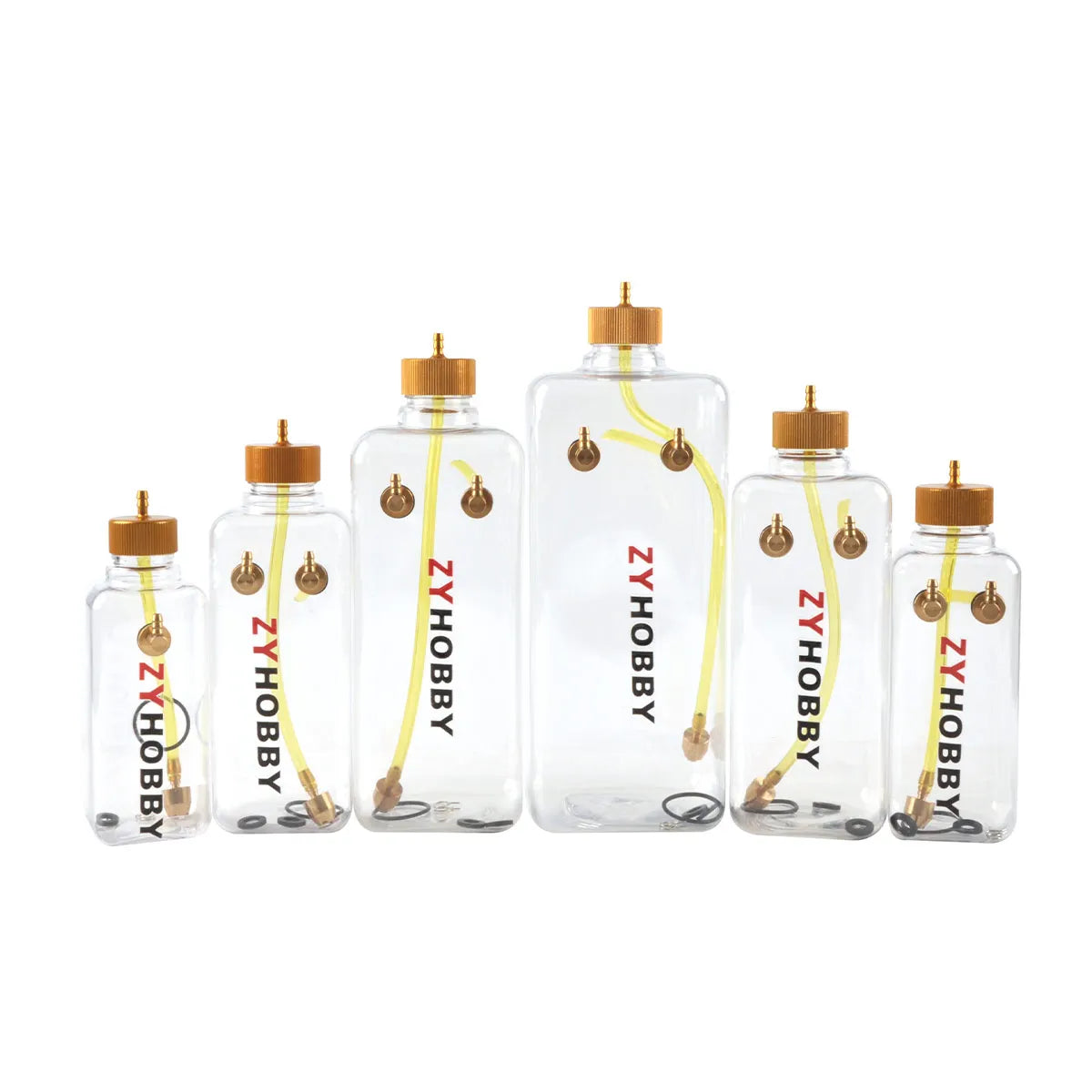 Model Airplane Fuel Tank RC Aircraft Gasoline/Petrol Nitro Transparent Tanks 260ML 360ML 500ML 700ML 1000ML 1500ML Fuel Bottles - petguardiansupplies