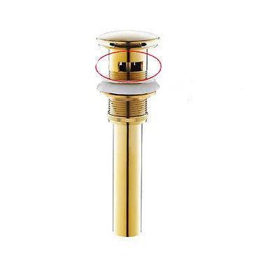 Basin Faucet Gold and white Waterfall Faucet Brass Bathroom Faucet Bathroom Basin Faucet Mixer Tap Hot and Cold Sink faucet - petguardiansupplies