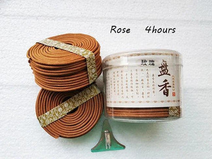 Y 48pcs/box Natural Coil Incense Aromatherapy Fragrance Indoors Indian Buddhist Sandalwood Incense Without Censer Home Fragrance - petguardiansupplies