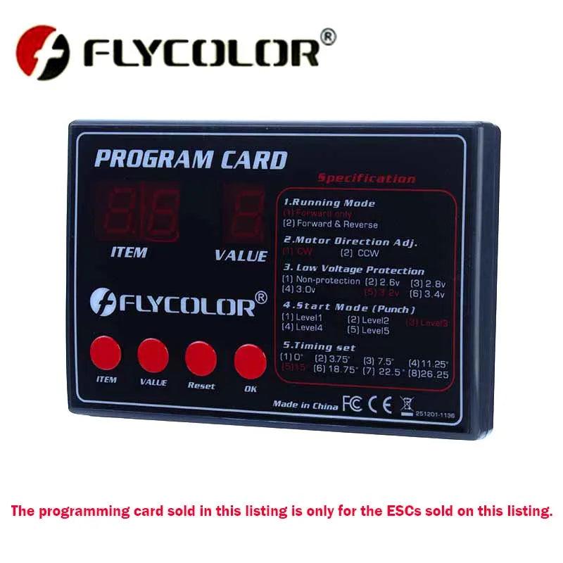 Original Flycolor 50A 70A 90A 120A 150A Brushless ESC Speed Controller Progaming Card 2-6S Lipo BEC 5.5V/5A for RC Boat - petguardiansupplies