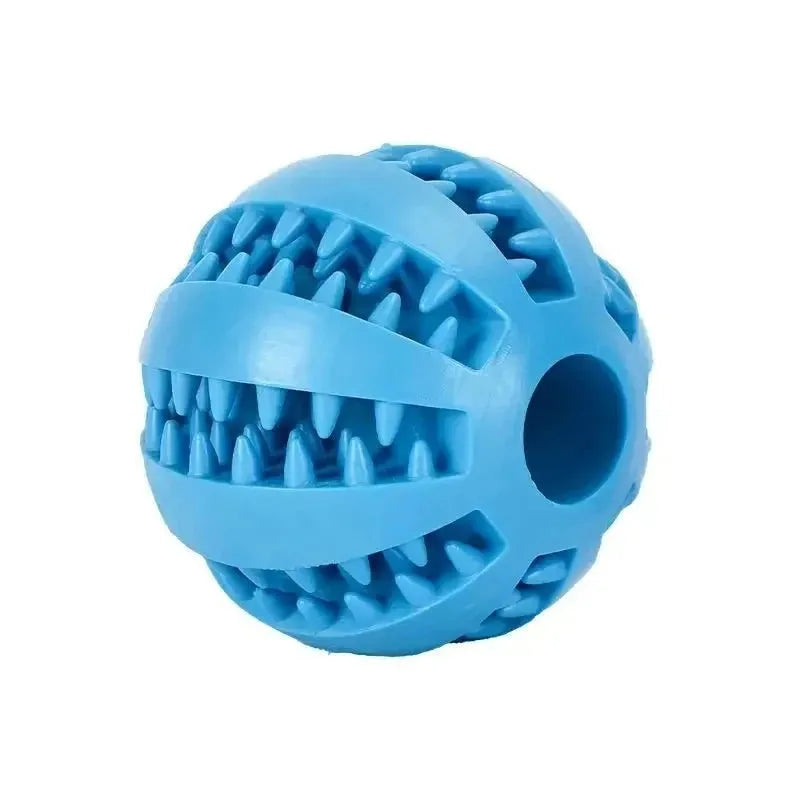 Natural Rubber Pet Dog Toys Dog Chew Toys Tooth Cleaning Treat Ball Extra-tough Interactive Elasticity Ball5cm for Pet Products - petguardiansupplies