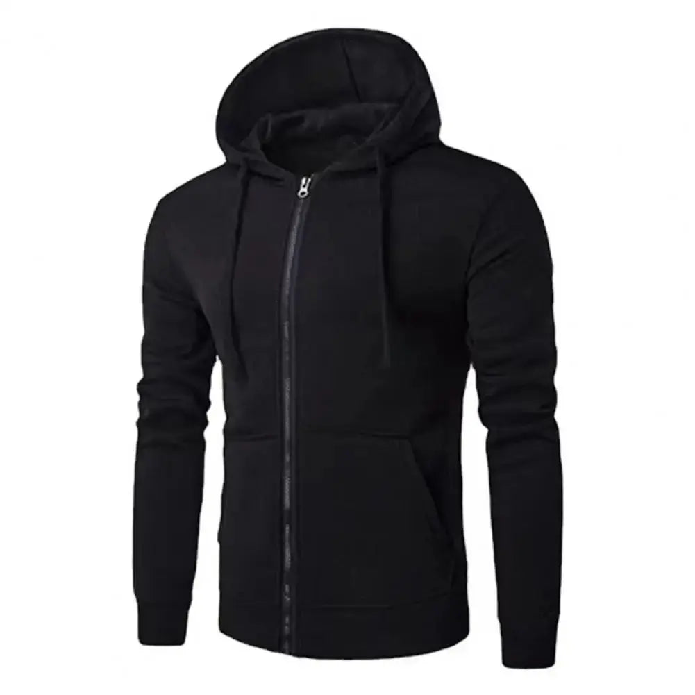 Autumn Men Sweatshirts Long Sleeve Jacket Hoodie Zipper Closure Jacket Male Hoodies Sweatshirt Slim Fit Male Clothing - petguardiansupplies