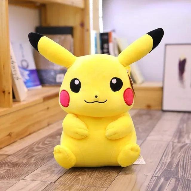 Original Pikachu Plush Toy Stuffed Doll Anime Pokemon Peluche Pillow Appease Baby Birthday Present Xmas Gift For Kids - petguardiansupplies