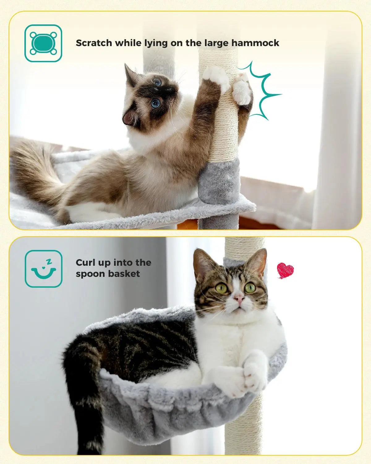 Domestic Delivery Multi-Level Cat Tree Tower Climb Furniture Scratching Post for Indoor House Pet Supplies Kitten Toy Cozy Condo - petguardiansupplies