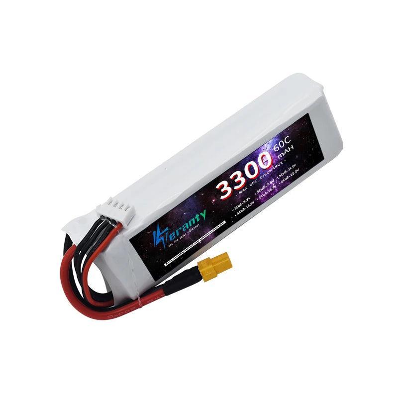 3300MAH 3S Lipo Battery 60C 11.1V For RC Helicopter Aircraft Quadcopter Cars Airplane 11.1V Battery With T JST XT30 XT60 Plug - petguardiansupplies