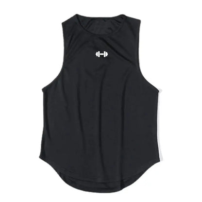 Summer Men's Gym Tank Top Fitness Training Clothing Quick-drying Loose Bodybuilding Sleeveless Shirt Men Fashion Basketball Vest - petguardiansupplies