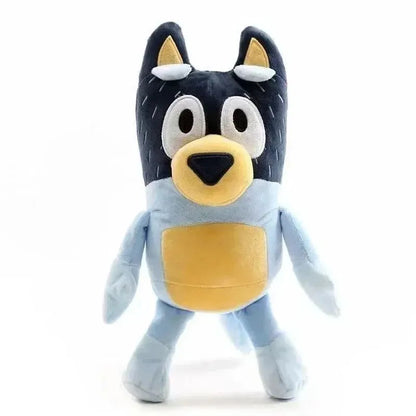 28cm 17cm Bluey Family Plush Toys Cute Simulation Pet Dog Patrol Bingo Sister Kawai Plush Children's Toy Doll Birthday Gift Toy - petguardiansupplies