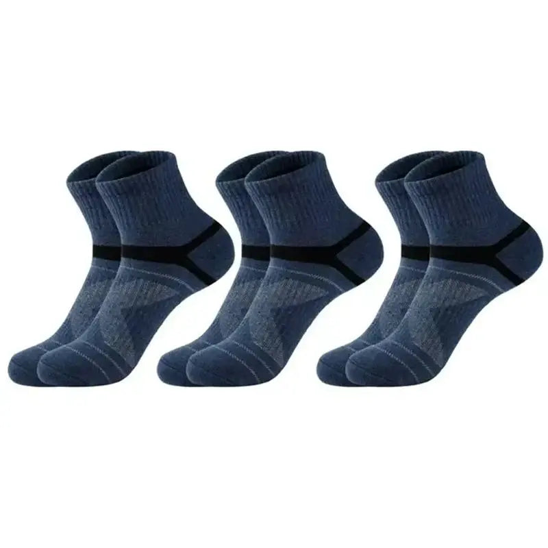 3/5/10/20 Pairs Lot Men's Socks Black Sports Socks Casual Run Autumn Winter High Quality Breathable Male Socks - petguardiansupplies