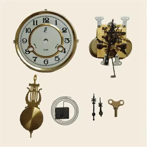 Vintage Mechanical Clock Accessories Retro Mechanical Wall Clock Swing Clock DIY Hand-assembled Clock Repair Parts - petguardiansupplies