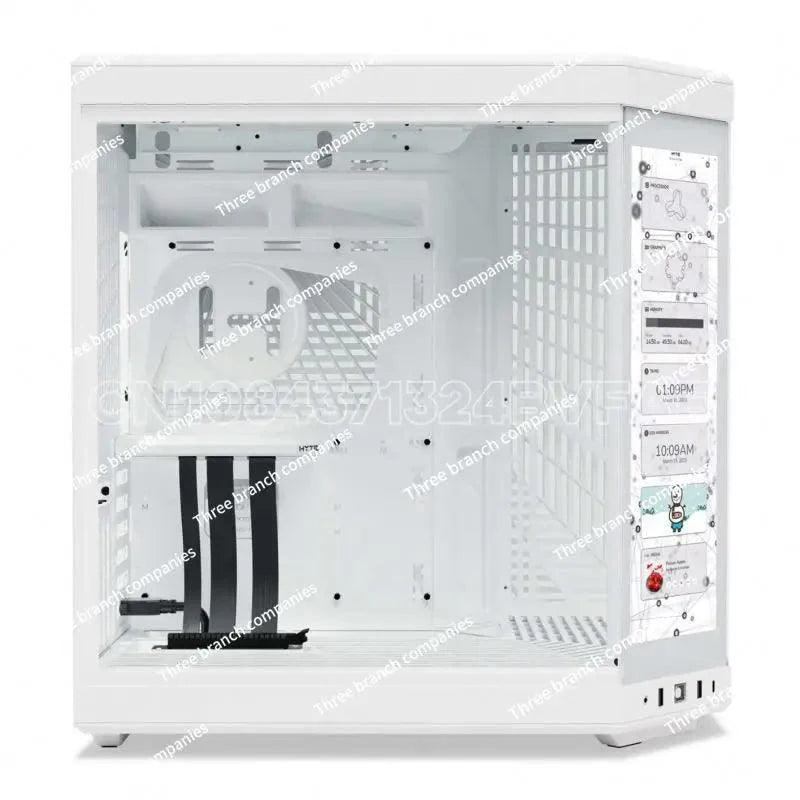 New HYTE Y70 Touch Dual Chamber ATX Mid Tower Modern Aesthetic Case with Integrated 4K LCD Touchscreen - petguardiansupplies