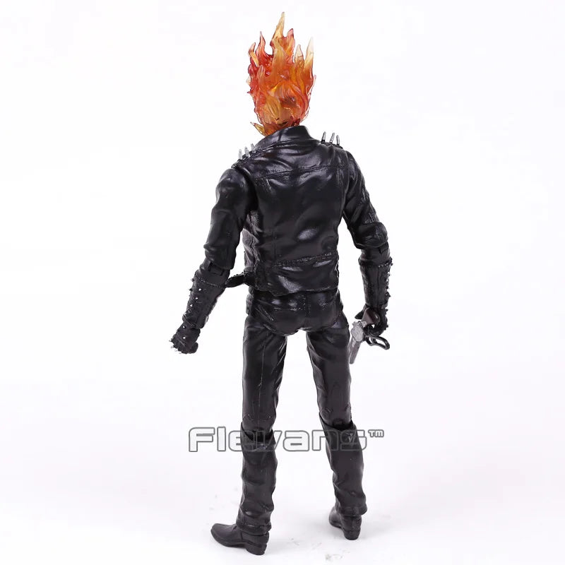 Ghost Rider Johnny Blaze PVC Action Figure Collectible Model Toy - petguardiansupplies