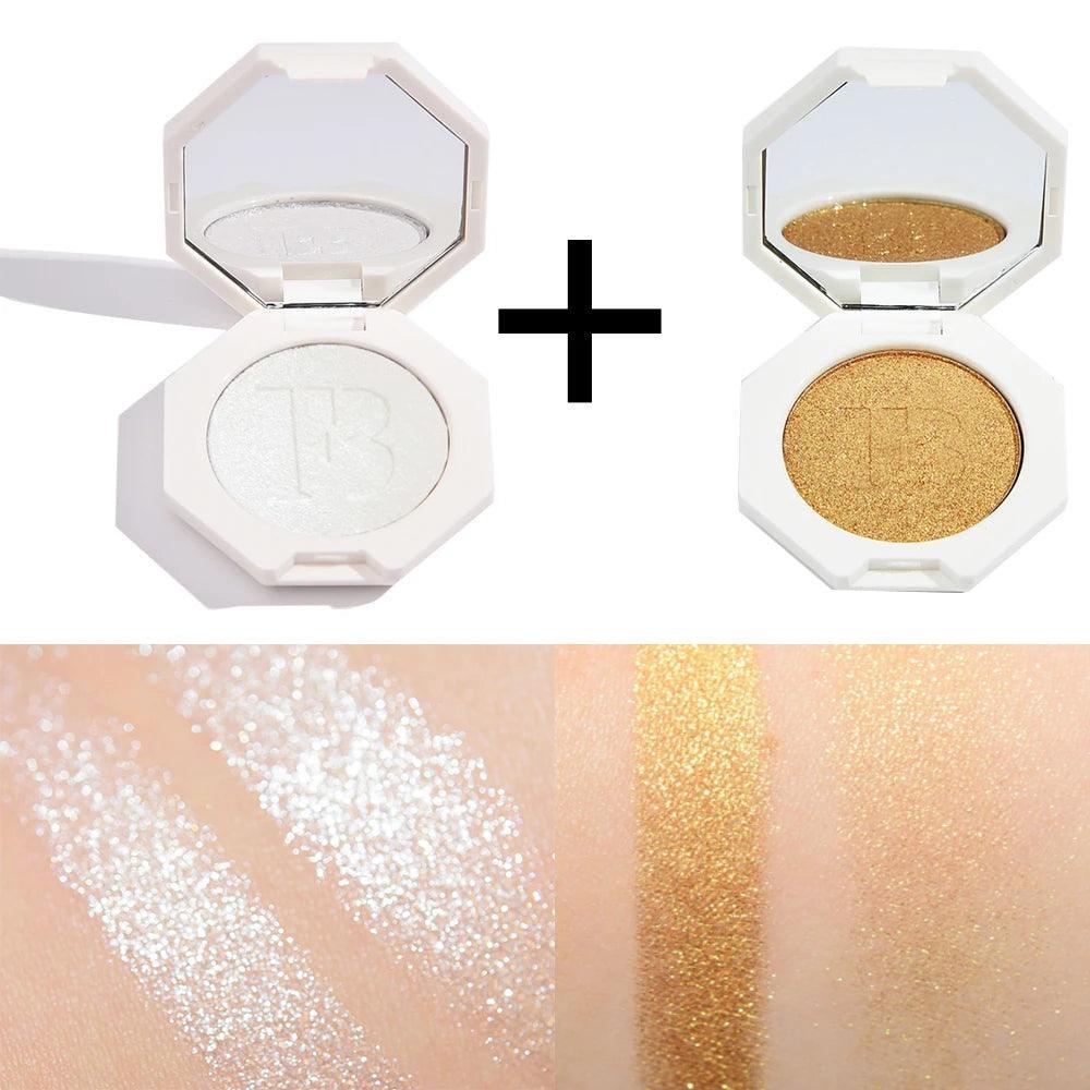 High Glitter Killawatt Freestyle Highlighter Diamond bomb fenty Makeup Palette Face Highlight Platinum Shimmer 0.09oz/2.5g - petguardiansupplies