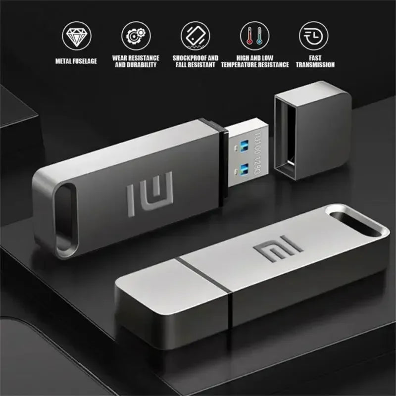 Xiaomi 16TB Flash Drive USB3.2 High Speed Transfer Metal Type C U Flash SSD Portable Mini Flash Drive Memory Waterproof U Drive - petguardiansupplies