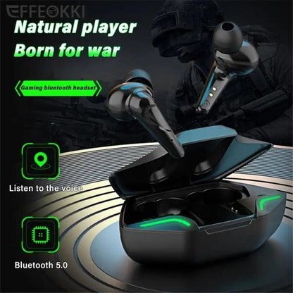 Bluetooth Earphones Wireless Esports Dedicated Music Listening Games High Beauty In The Ear Suitable For Android And Apple - petguardiansupplies