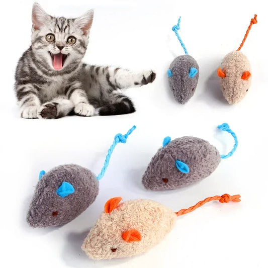 Cat Toy Plush Mouse Cute Modeling Bite-resistant Kitten Catnip Toy Universal Fun Interactive Entertainment Pet Supplies - petguardiansupplies