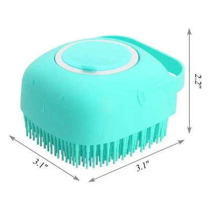 Pet Shower Brush, Soft Silicone Massager, Shower Gel, Shower Brush, Cleaning Tool, Comb, Dog and Cat Cleaning and Beauty Product - petguardiansupplies