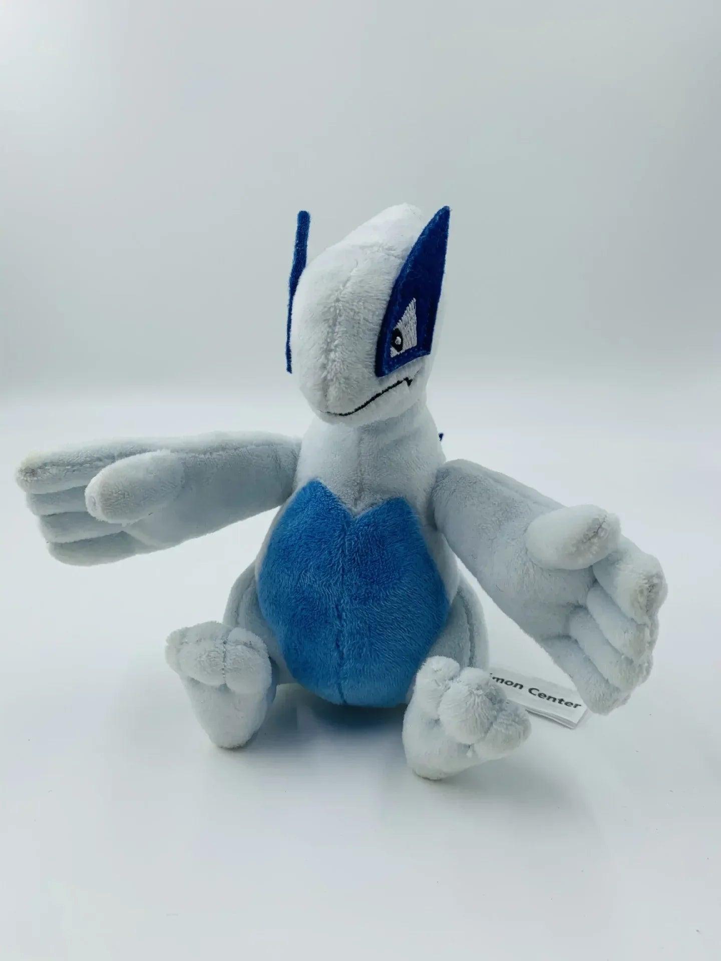 15cm Pokemon Lugia Plush Doll Kawaii Japan Anime Elf Plush Toys Soft Stuffed Cartoon Cute Lugia Doll Birthday Gift For Boys - petguardiansupplies