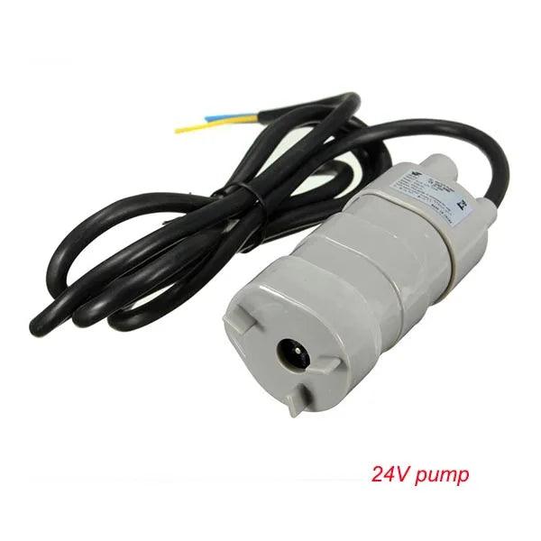 Best Sale 12V 24V 600L/H High Pressure Dc Submersible Water Pump Three-wire Micro Motor Water Pump with Adapter - petguardiansupplies