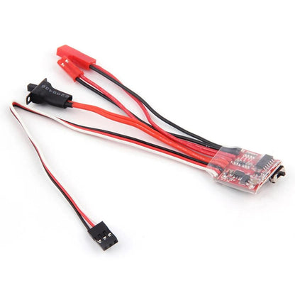 Micro ESC 20A 30A Brushed ESC RC ESC Electric Speed Controller 2S 4~8v for DIY Mini 1/16 1/18 1/24 RC Car Boat Tank w/Brake - petguardiansupplies