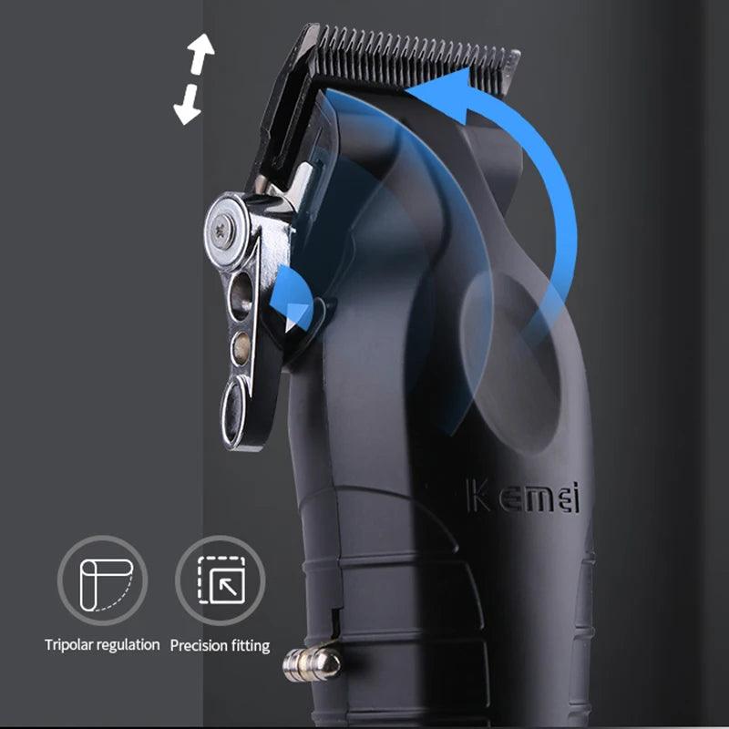 Kemei KM-2296 KM-2299 KM-1102 Hair Clipper Kit Men's Electric Shaver Hair Trimmer Machine Professional Hair Cutting Machine - petguardiansupplies