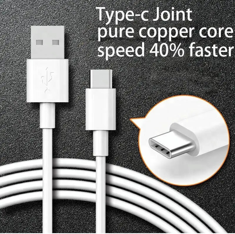 Fast Charging Type C USB Heavy Duty Universal Phone Charger Data Cable Lead - petguardiansupplies