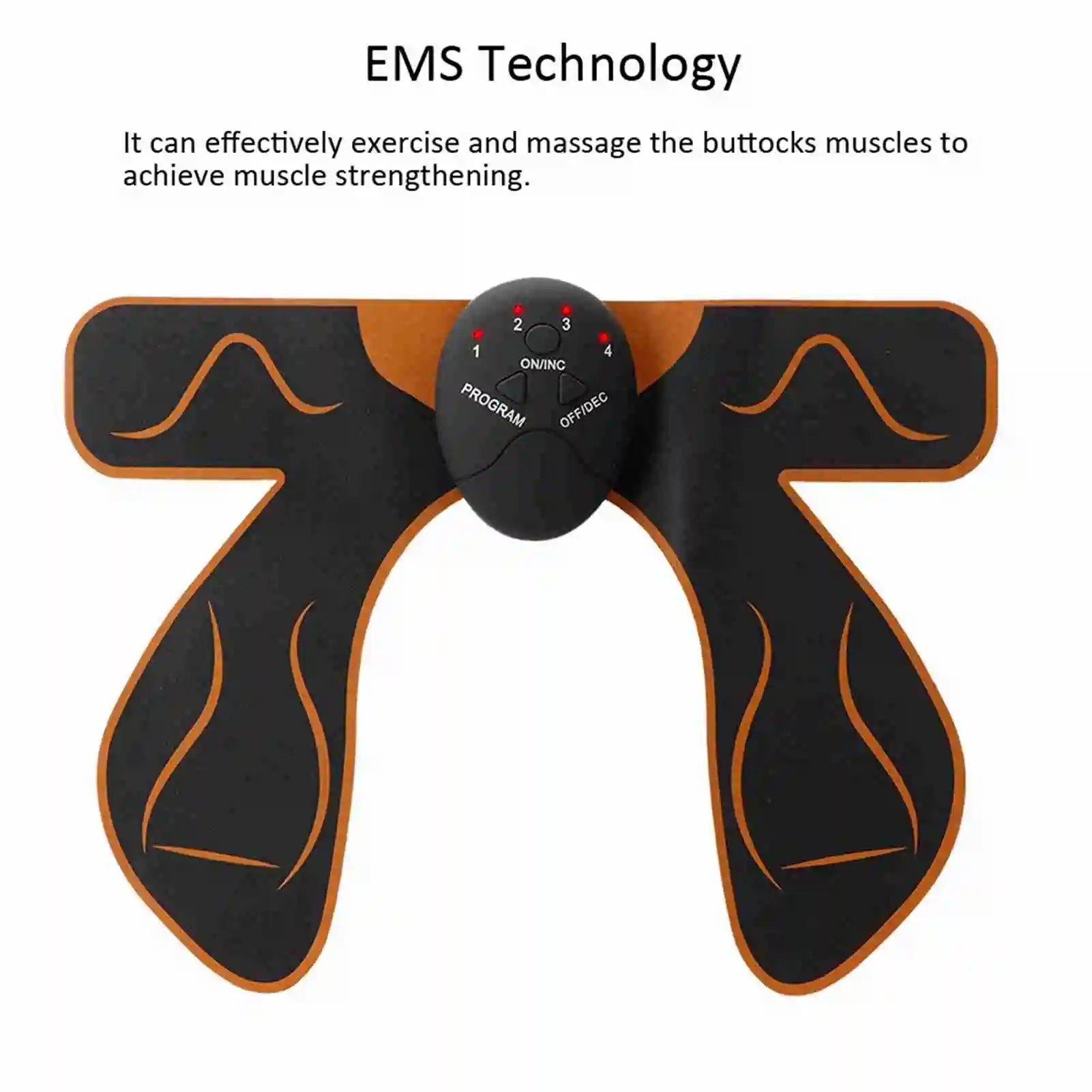 Muscle Stimulation Massager Hip Trainer 3 Types EMS Hip Trainer Buttock Lifting Massage Device Hip Muscle Stimulation Massager - petguardiansupplies