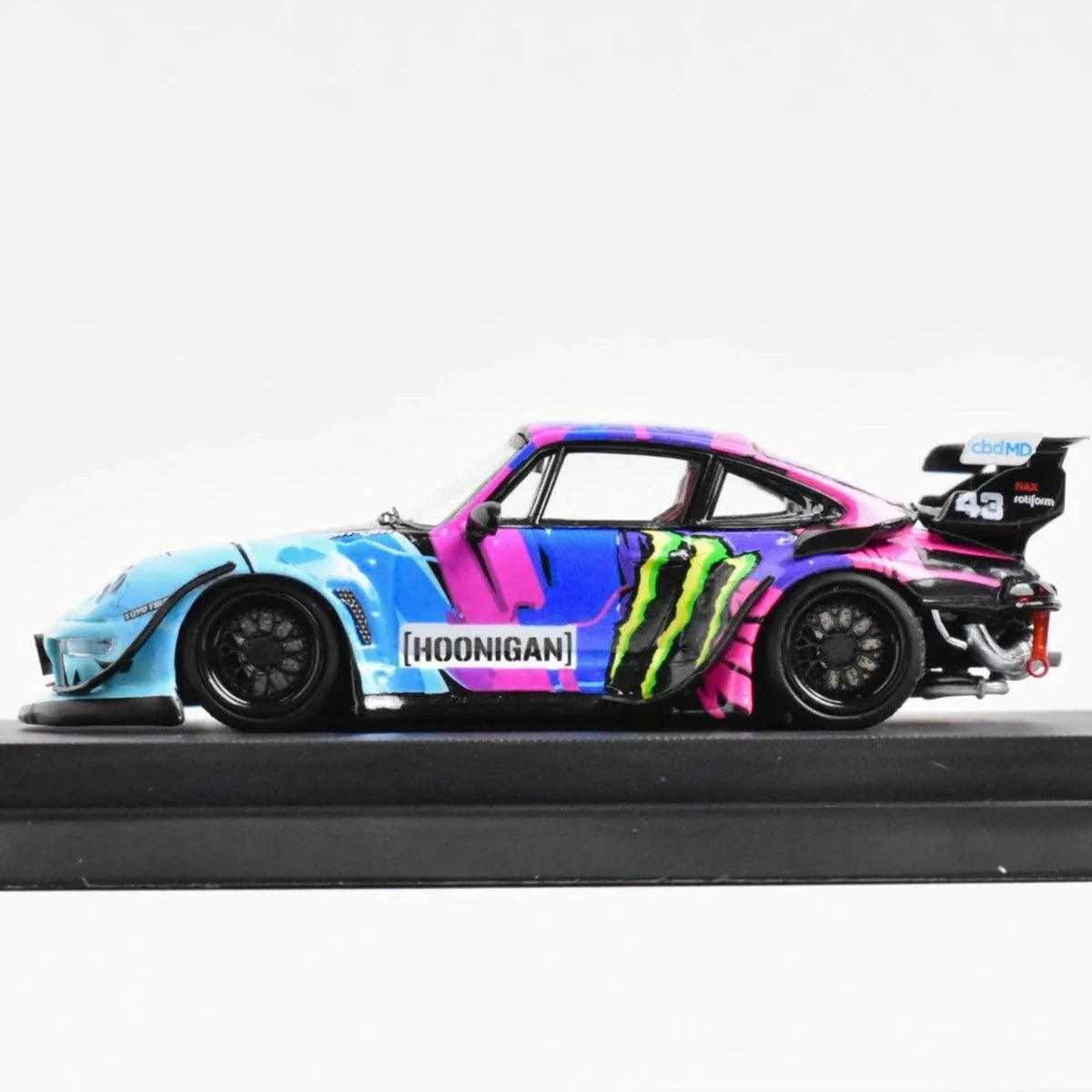 Street Weapon SW 1:64 RWB993 HOONIGAN Diecast Model Car - petguardiansupplies