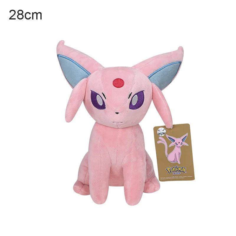 Original Peluche Pokemon Plush Eevee Toys Evolution Leafeon Sylveon Umbreon Espeon Glaceon Jolteon Stuffed Animal Doll Kids Gift - petguardiansupplies