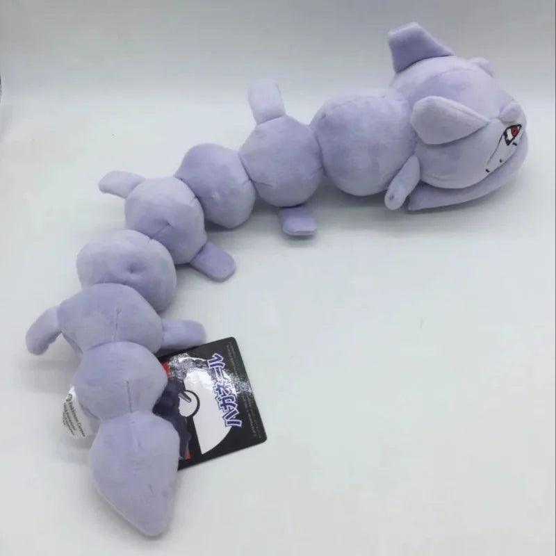 30cm Pokemon Steelix Plush Pikachu Bendable Snake Shape Stuffed Doll Anime Toys Hobbies Toy Plushies Kawaii Room Decor Kids Gift - petguardiansupplies